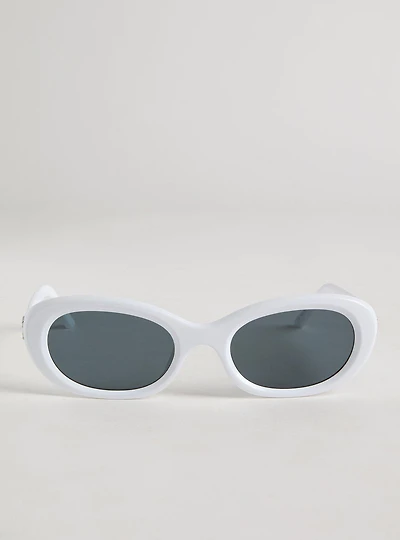 Retro Oval Sunglasses