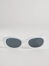 Retro Oval Sunglasses