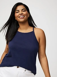 Scoop Crochet Racerback Tank