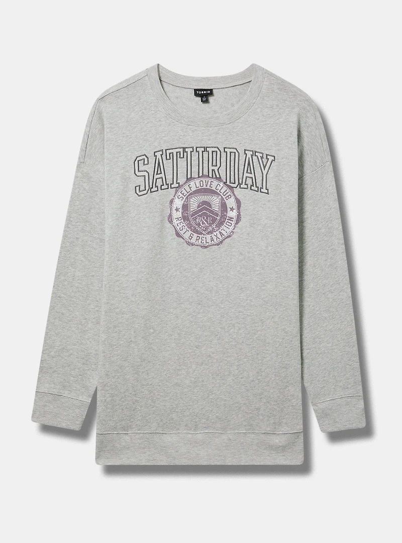 Saturday Cozy Fleece Sweatshirt