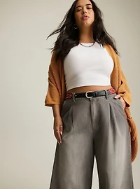 Festi High-Rise Relaxed Denim Trouser