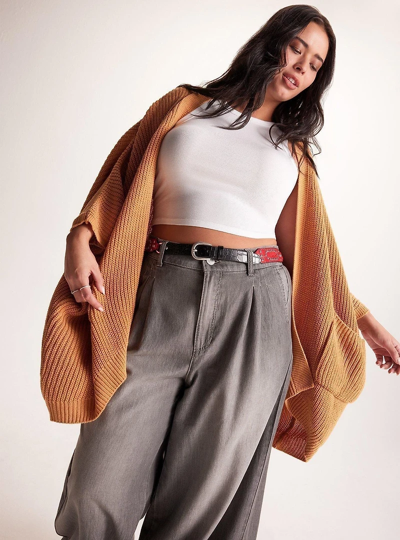 Festi High-Rise Relaxed Denim Trouser
