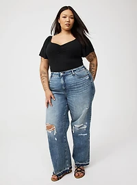 Flutter Sleeve Top