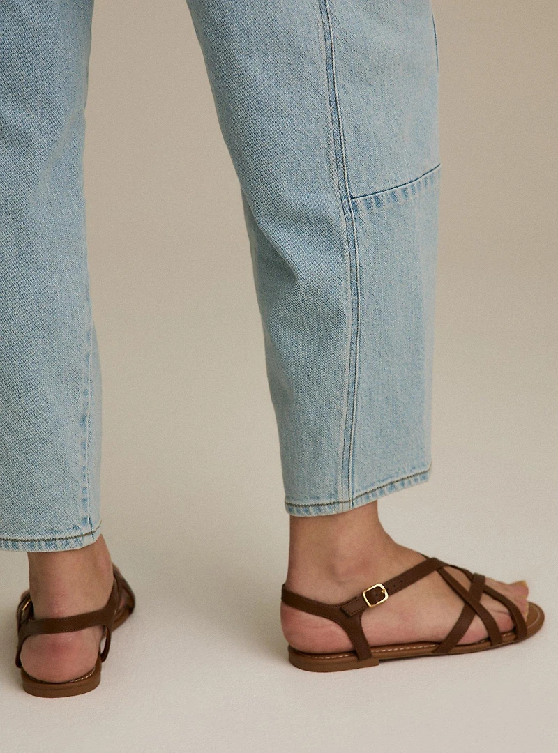 Festi High-Rise Barrel Jean