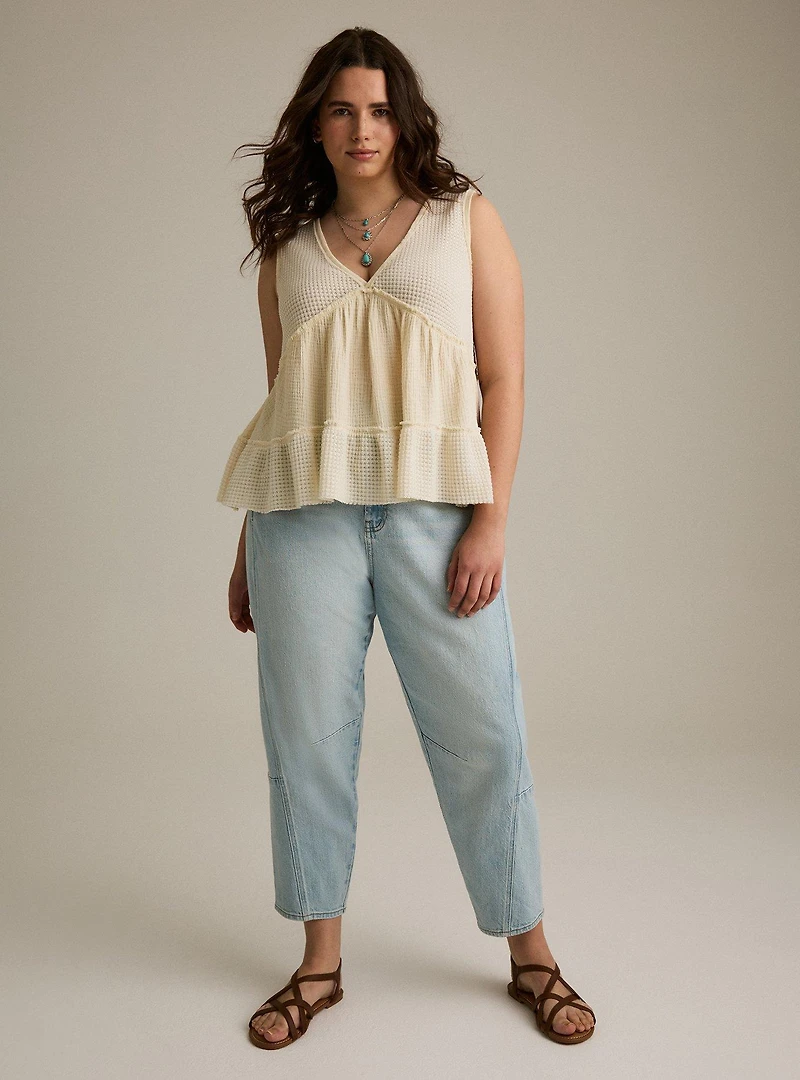 Festi High-Rise Barrel Jean