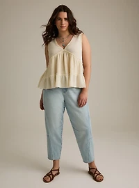 Festi High-Rise Barrel Jean