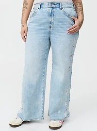 High-Rise Baggy Wide Leg Jean