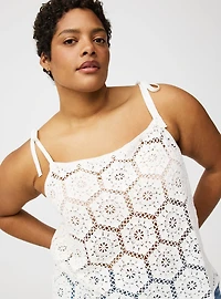 Crochet Tie-Strap Tank