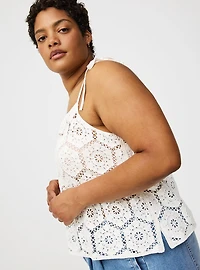 Crochet Tie-Strap Tank
