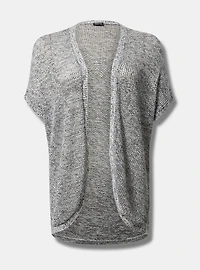 Open Knit Cocoon Cardigan