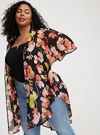 Shirttail Kimono