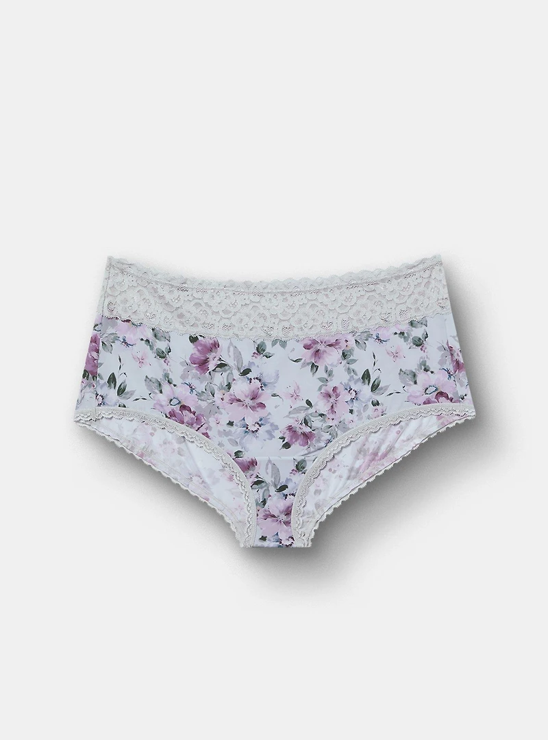 Second Skin Mid-Rise XO Back Brief Panty