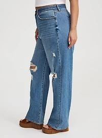 Baggy High-Rise Straight Jean