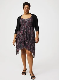 3/4 Sleeve Crop Shrug