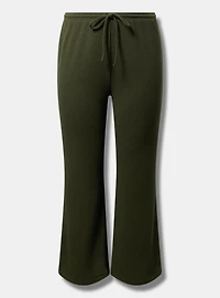 Pull-On High-Rise Flare Pants
