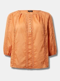 Crochet Inset Top