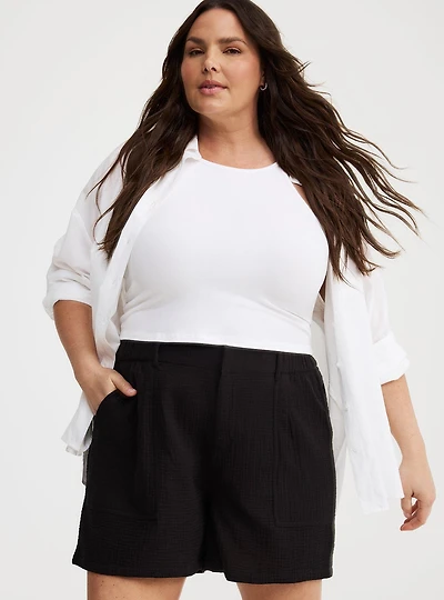 Super High-Rise Trouser Short