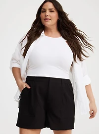 Super High-Rise Trouser Short