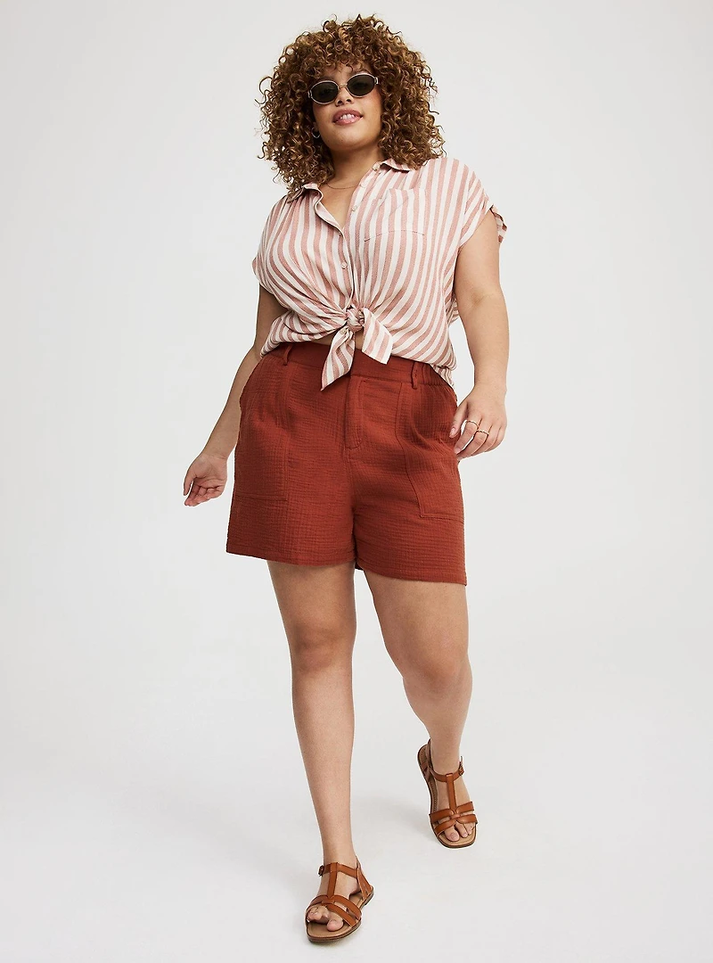 Super High-Rise Trouser Short