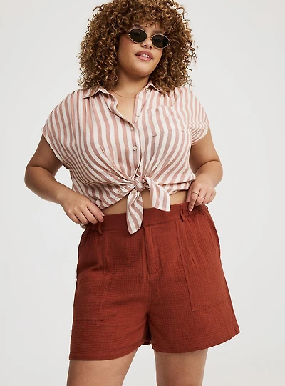 Super High-Rise Trouser Short