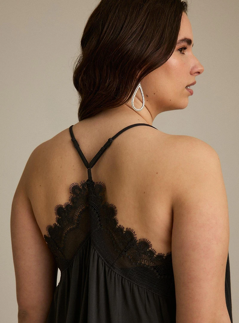 Festi Crochet Trim Tank