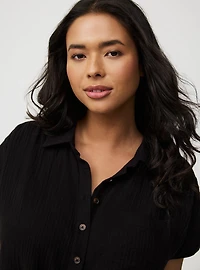 Dolman Cotton Gauze Shirt