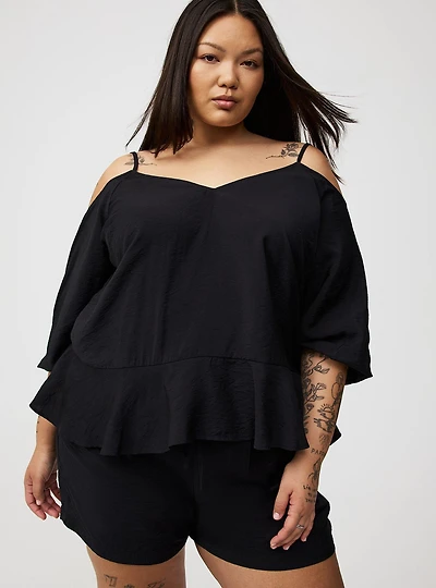 Cold Shoulder Top