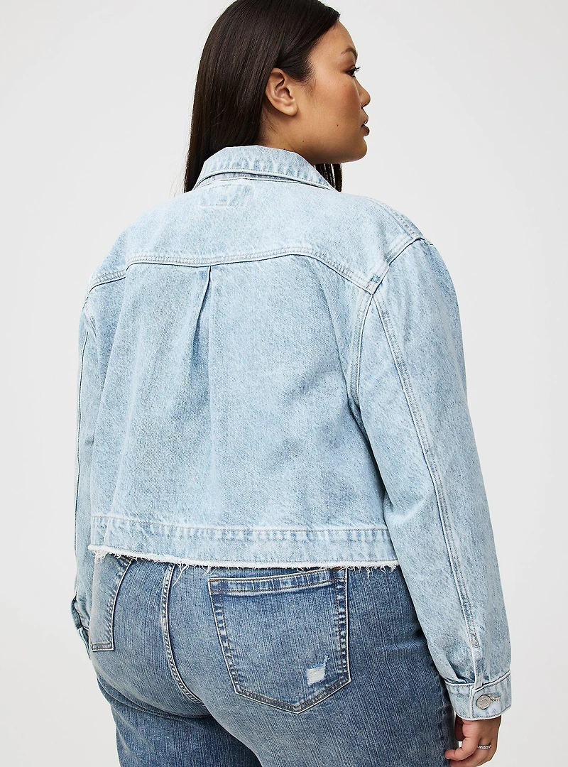 Vintage Denim Trucker Jacket