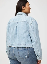 Vintage Denim Trucker Jacket
