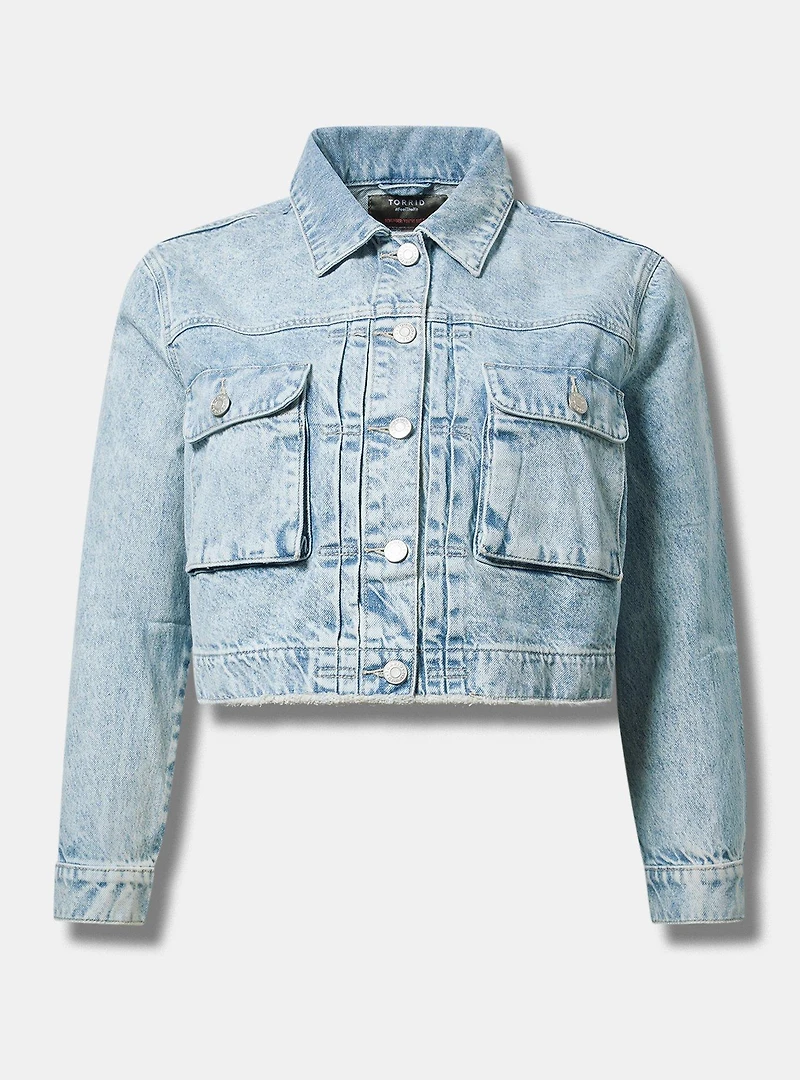 Vintage Denim Trucker Jacket