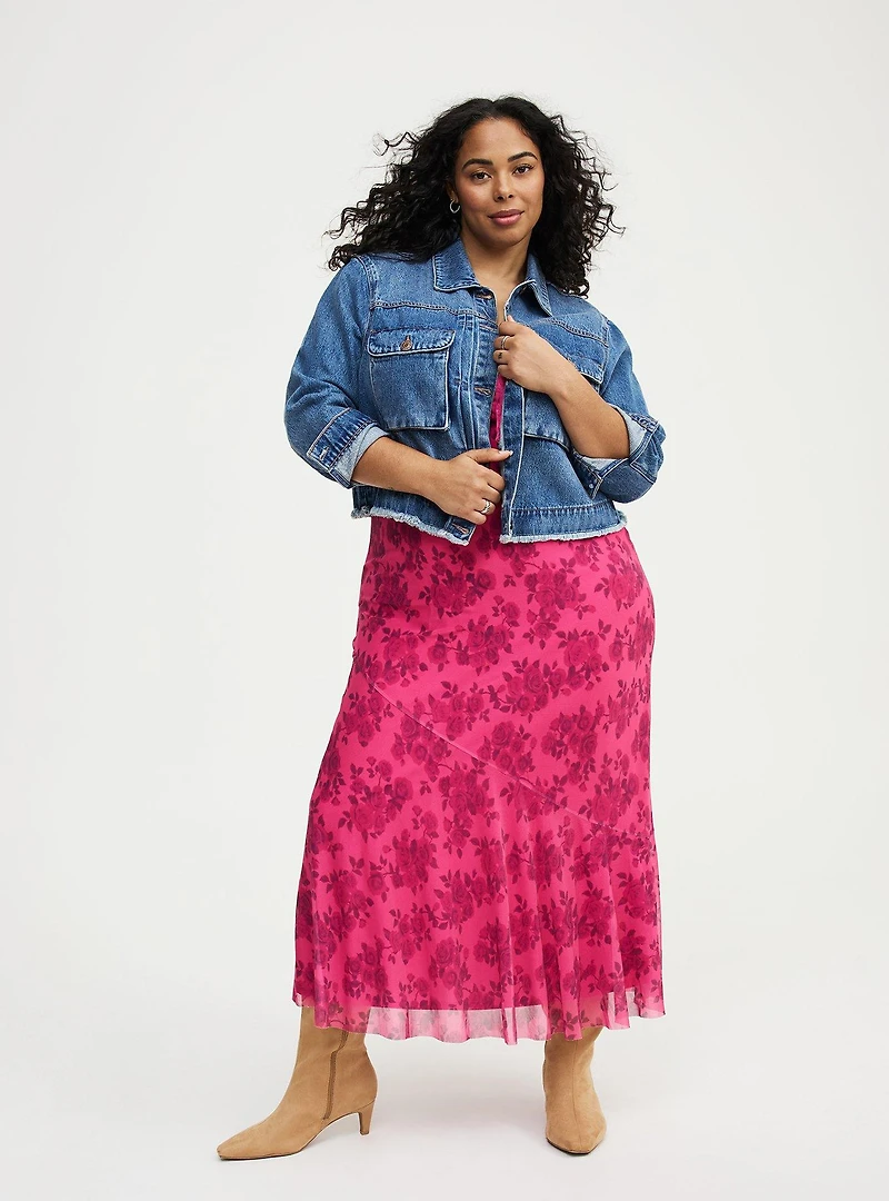 Vintage Denim Trucker Jacket