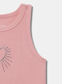 Super Soft Rib High Neck Tank