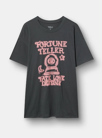 Oversized Heritage Jersey Tunic Tee