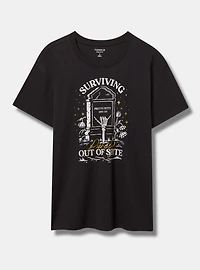 Relaxed Heritage Jersey Crew Tee