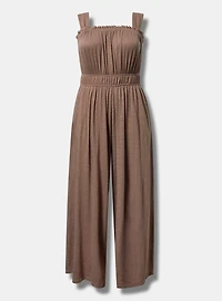 Shirred Jumpsuit