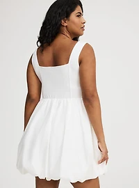 Mini Poplin Bubble Dress