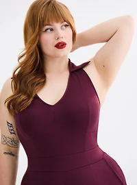 Retro Chic Halter Jumpsuit