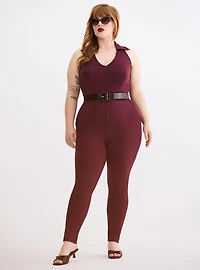 Retro Chic Halter Jumpsuit