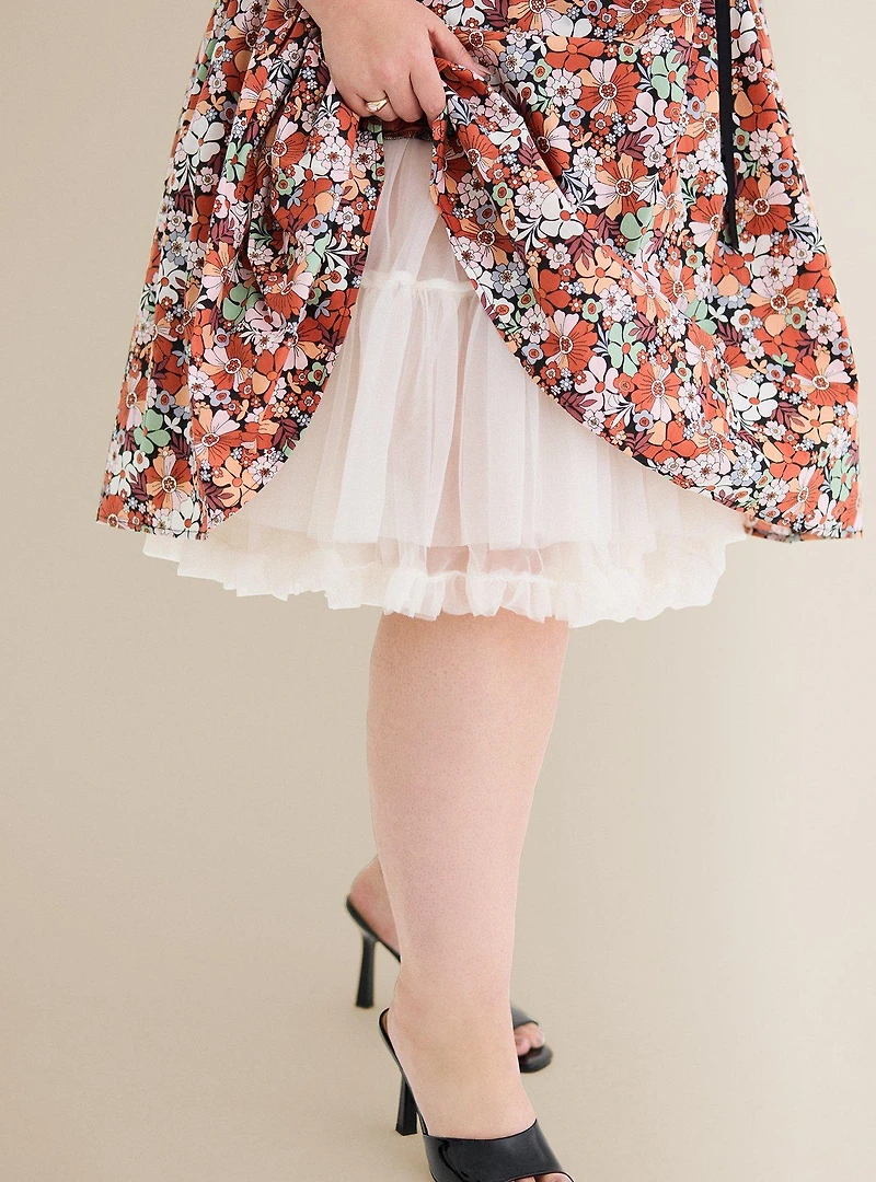 Retro Chic Crinoline Skirt