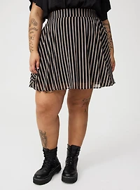 Mini Chiffon Circle Skirt