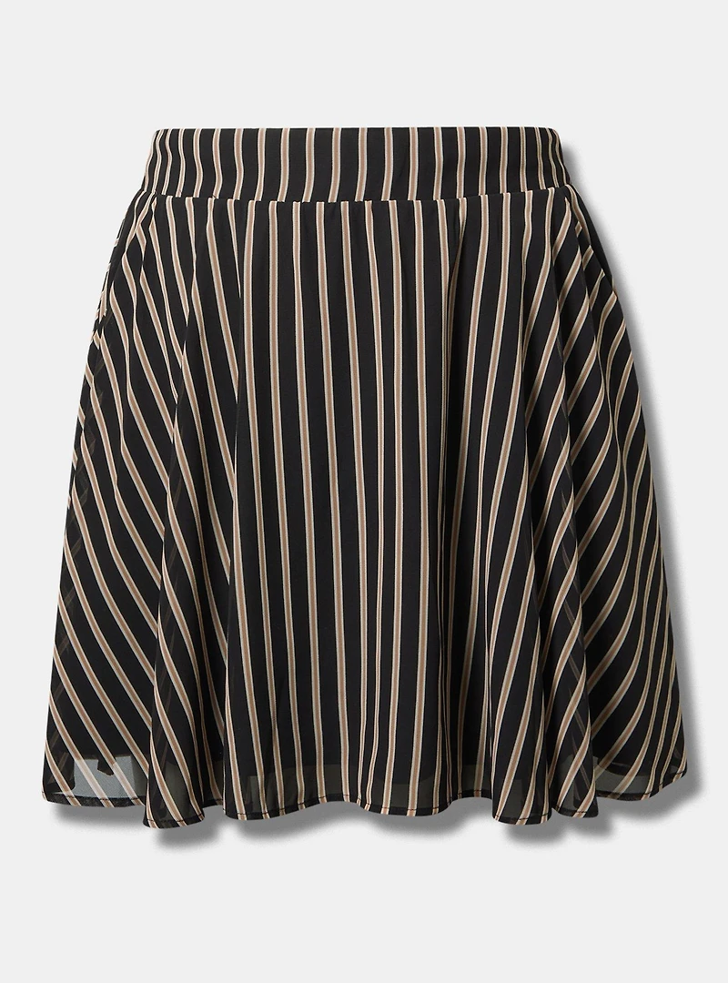 Mini Chiffon Circle Skirt