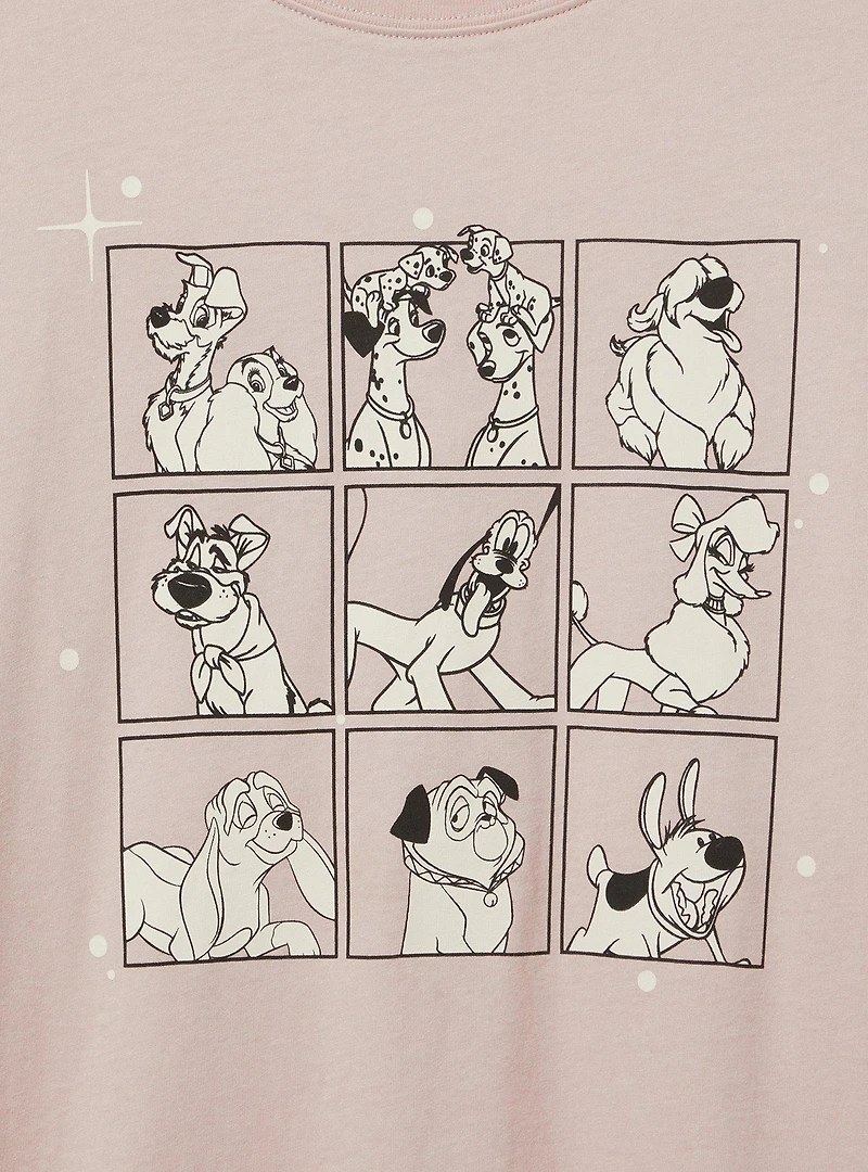 Disney Dogs Classic Cotton Crew Tee