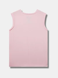 Sanrio Relaxed Cotton Muscle Roll Sleeve Tank