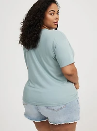Woodstock Oversized Cotton Crew Tee