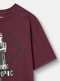 Relaxed Cotton Crew Tee