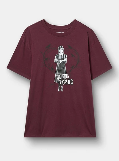 Relaxed Cotton Crew Tee
