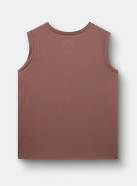 Roll-Sleeve Muscle Tee
