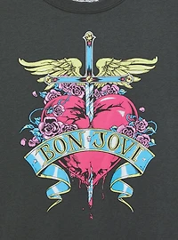 Bon Jovi Relaxed Cotton Crew Tank