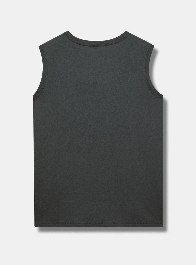 Bon Jovi Relaxed Cotton Crew Tank