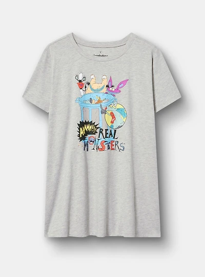 Real Monsters Classic Cotton Jersey Tee